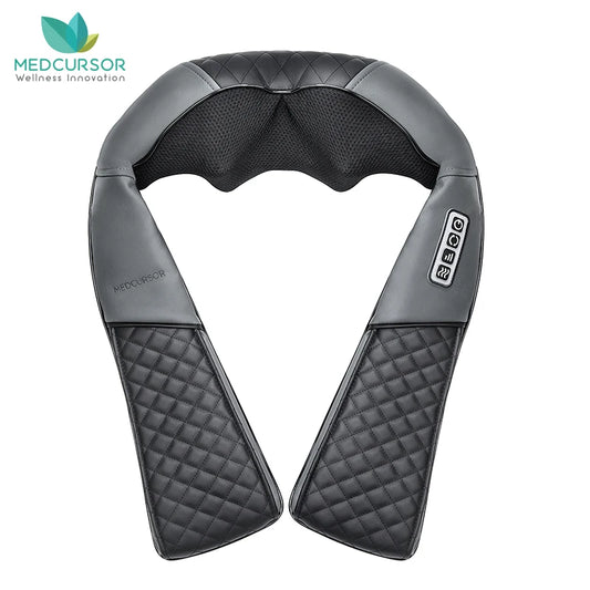 Medcursor Electric Neck And Back Massager With Heat