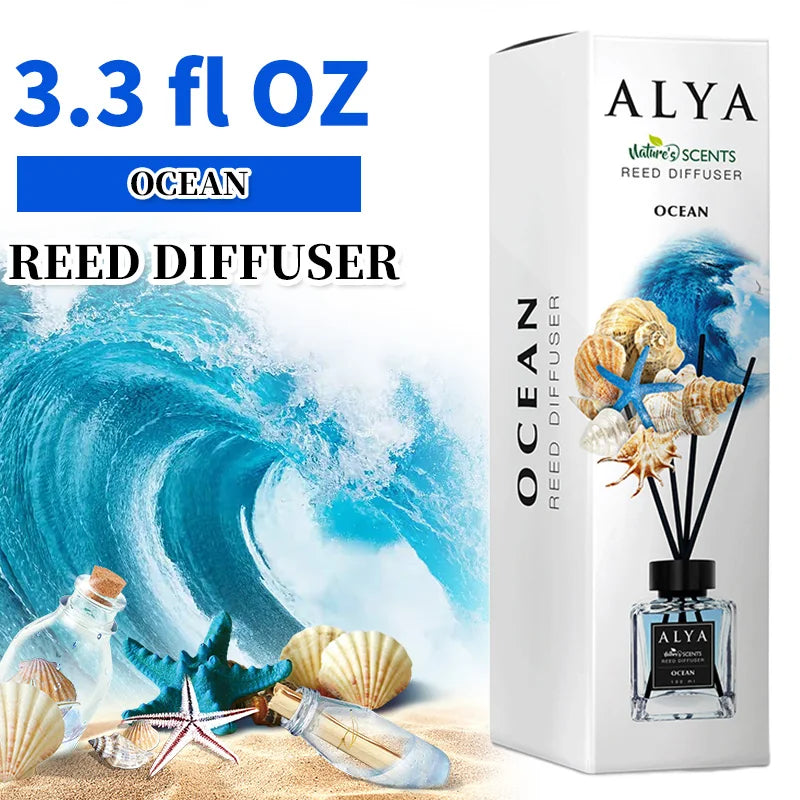 Reed Diffuser Set With 14 Scents And Incense Sticks