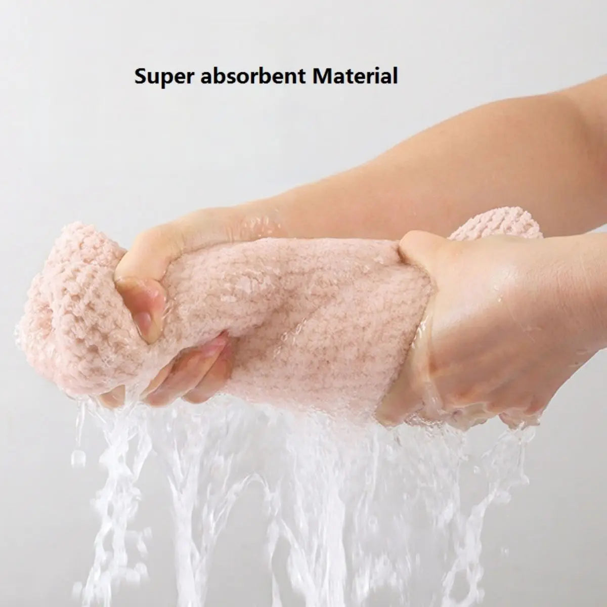 Absorbent Hair Towel Cap for Quick Drying and Styling