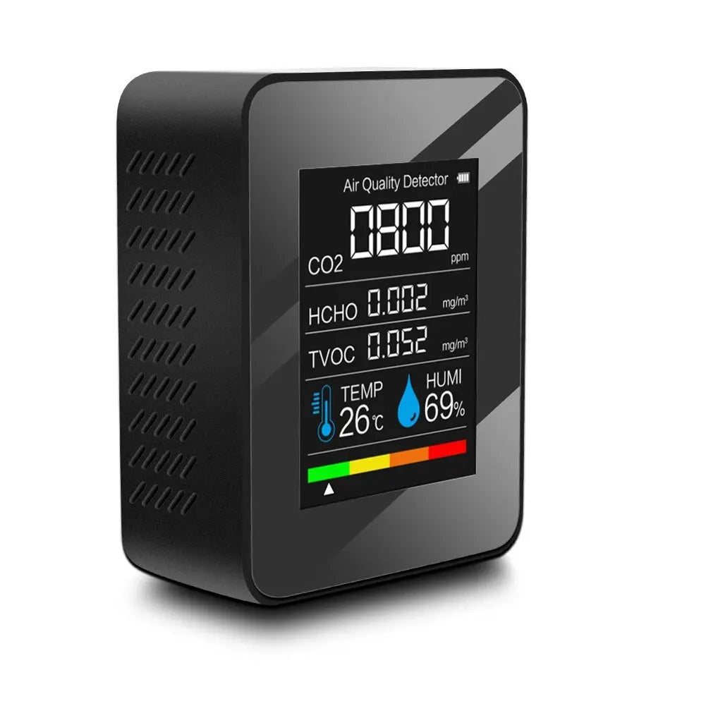 Air Quality Monitor Gas Detector датчик CO2 New Air Detector Carbon Dioxide Agricultural Production Greenhouse Air Tester
