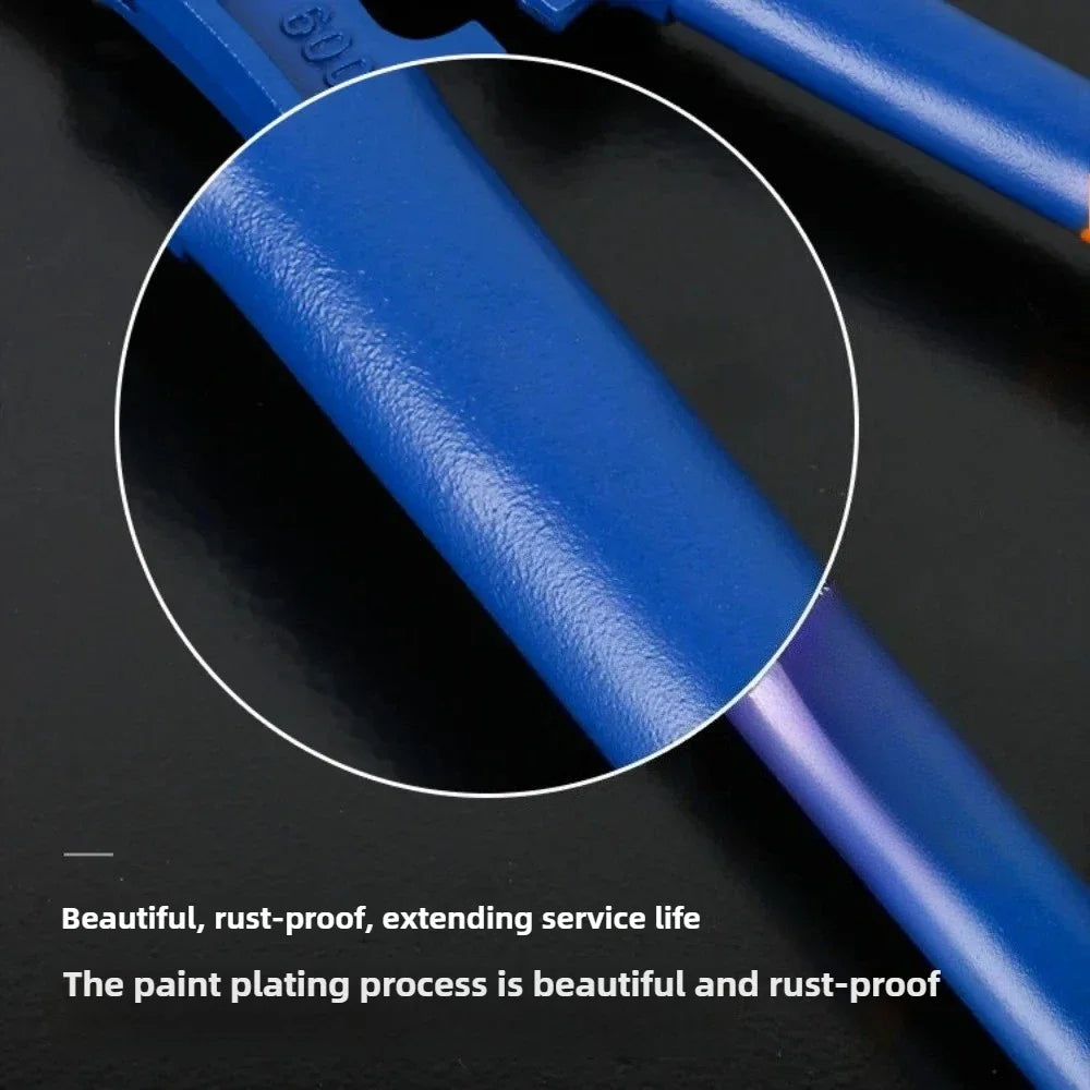 14/18 Inches Bolt Cutters Wire Cutting Pliers Multifunction Flat Nose Cut Steel Cables Clippers Heavy Duty Hand Tool