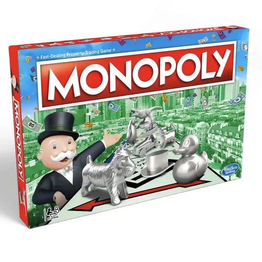 Hasbro Monopoly Classic Real Estate Tycoon Board Game Monopoly Strong Chess Family Party Interactive Puzzle Game