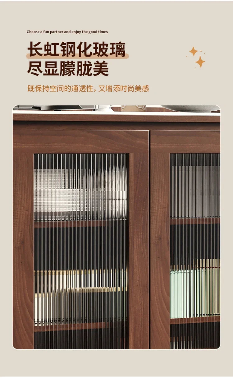 ElegantNordic Storage Cabinet Unique Aesthetic Fashion Trendy Living Room Cabinets DelicacyBeauty Vitrina Home Furniture