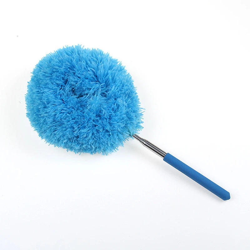Microfiber Ceiling Fan Duster Extends Up To 80cm Long Handled Dust Locking Reusable Cleaner Brush For Home Effortless Cleaning.