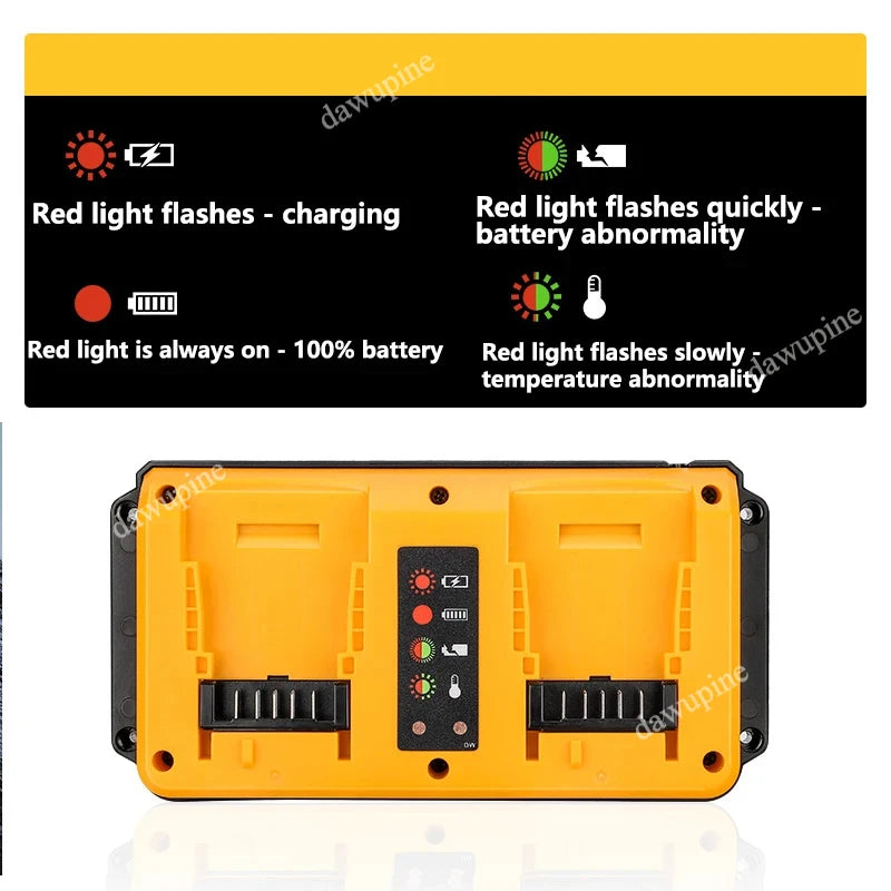 Power Tools Accessories Parts For Dewalt 18V 20V Lithium Battery Charger DCB112 DCB118 DCB115 DCB102 DCB180 DCB200 DCB203 DCB205
