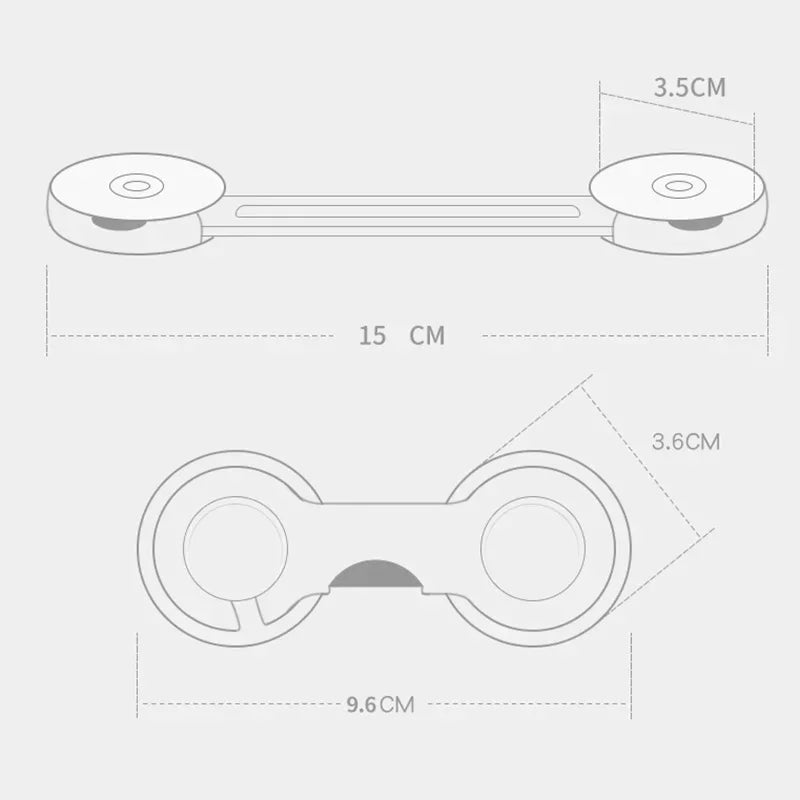 2/5PCS Home Baby Safety Multifunctional Drawer Lock Baby Proof Cabinet Locks Child Safety Door Locks  Baby Protection