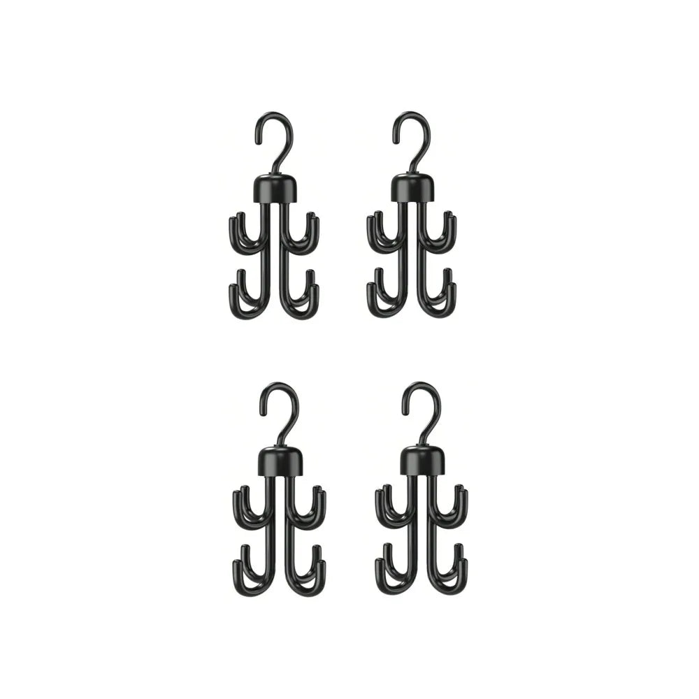 Multifunctional Closet Hook, Rotatable Hanging Organizer Closet Clothes Hangers Handbags Storage Hooks