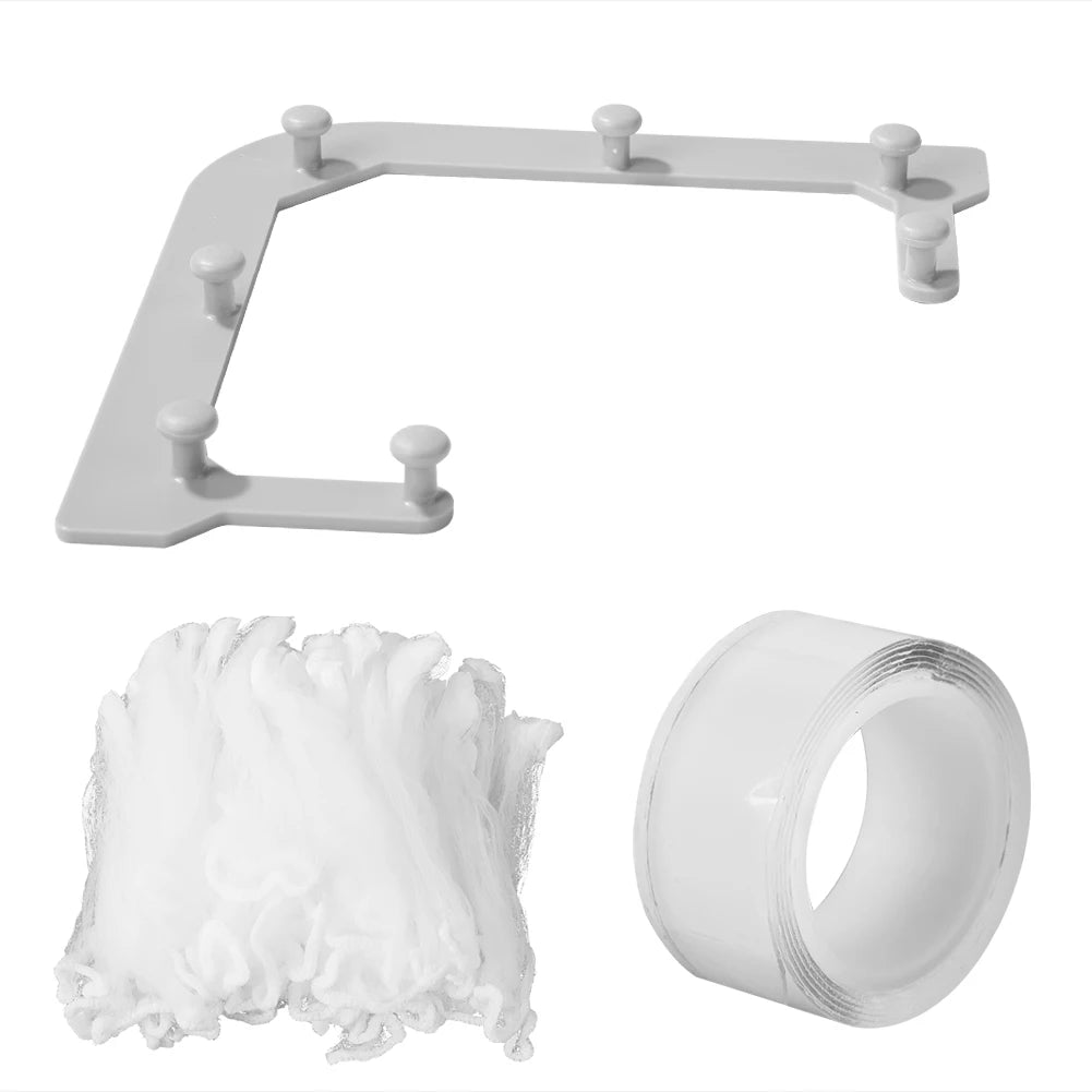 Kitchen Sink Strainer Basket And Drainage Mesh Filter Set