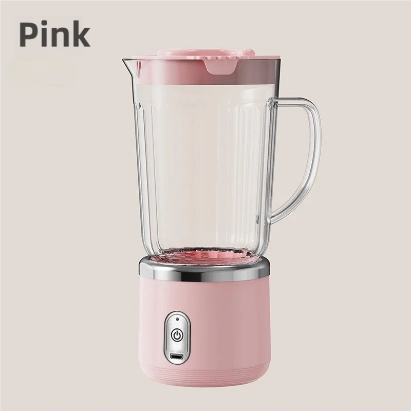Electric Juicer 4-Blade Three-Dimensional Blade Head Household Small Multi-Functional Portable Juicer Blenders Food Processors