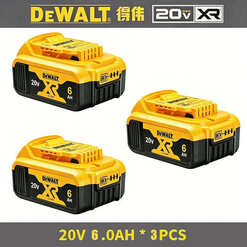DeWALT 100% Original Battery 20V/60V 9000mAh MAX FlexVolt for DCB200 DCB205 DCB206 DCB209 DCB182 Power Tool Battery Air Transpor
