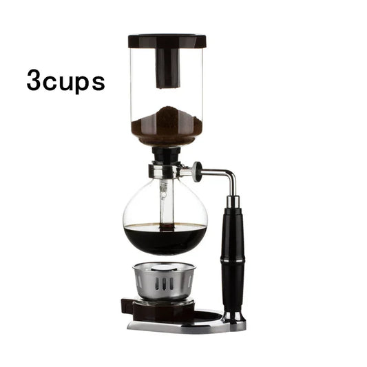 Siphon Coffee Maker Glass Vacuum Pot For Home Brews