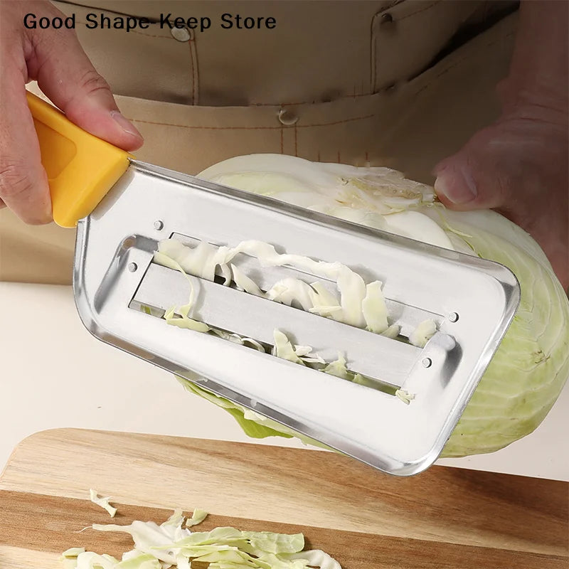 Stainless Steel Cabbage Slicer Multi-functional Cabbage Slicer With Handle Suitable For Slicing Cabbage And Vegetables