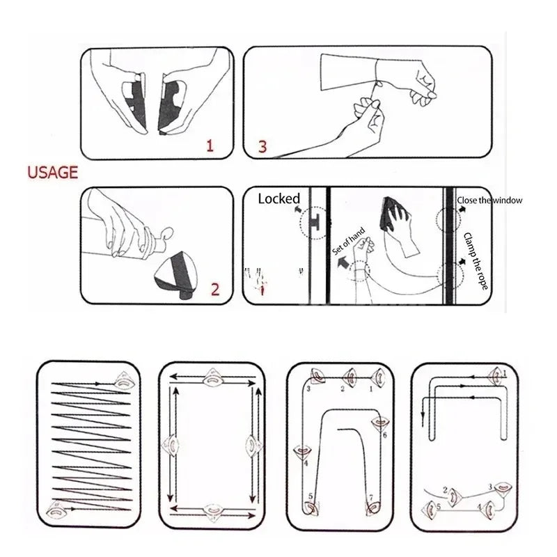Magnetic Window Cleaner Double-Sided Glass Wiper for High-Rise Home Use Strong Magnet Double Layer Glass Cleaning Brush Tool Kit