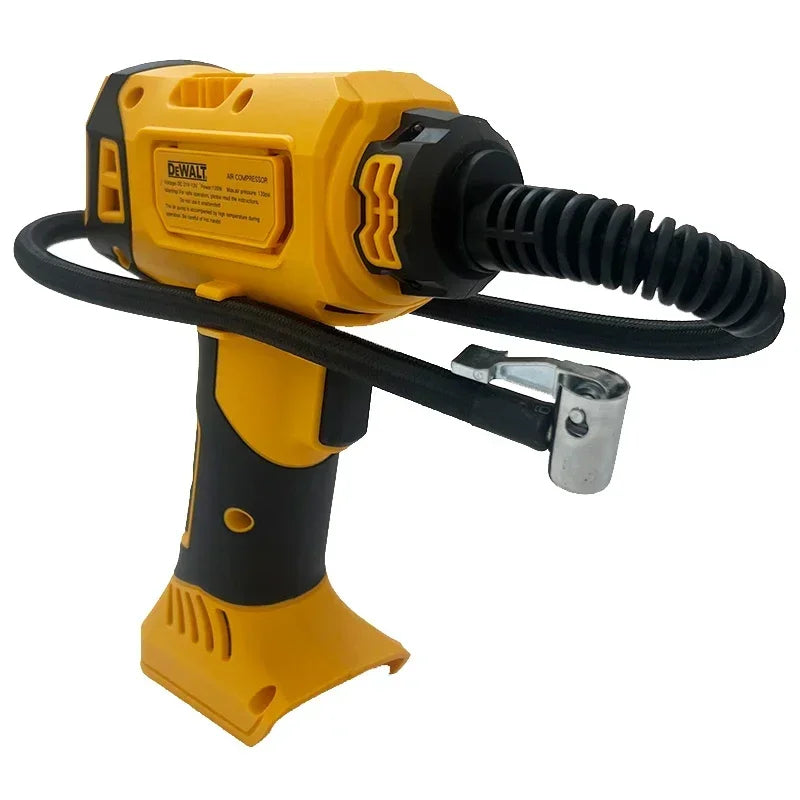 Dewalt Cordless Electric Air Pump Compressor Automatic with Digital Pressure Gauge for Car Tire Inflator  Rechargeable Handheld