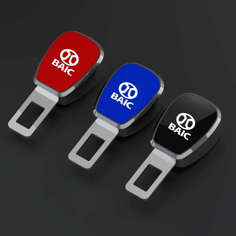 Car Seat Belt Buckle Plug Auto Safety Strap Extension Accessories interior For Baic Senova X25 X35 X55 X65 D50 beijing X7 EX5 U7