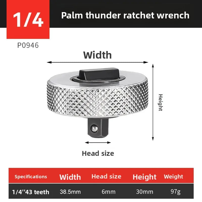 Mini Adjustable Ratchet Wrench Quick and Labor-saving Aluminum Alloy Small Portable Mini Ratchet Wrench 2025 NEW