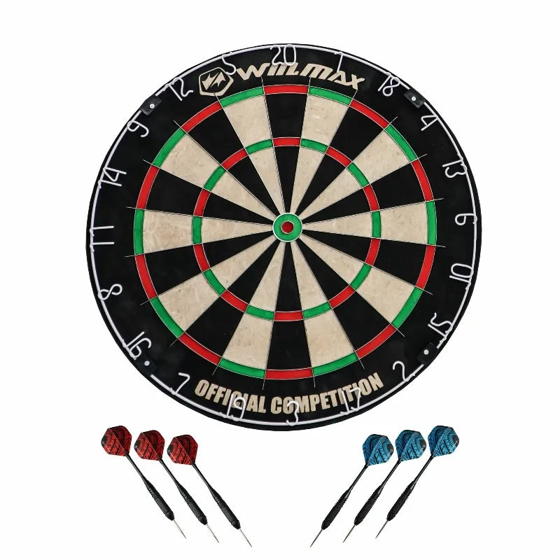 18 inch self-healing dart set with sword and hemp knife net design, nail free bullseye dart set, with 6 hanging dart boards