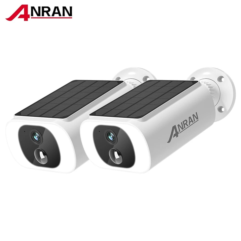 ANRAN Outdoor Wireless Solar Security Camera Floodlight WiFi