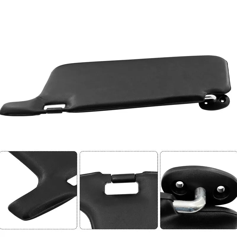 1 Pair Interior Sun Visor for 1996-2001 Honda Civic LHD Sunvisor Black/Gray