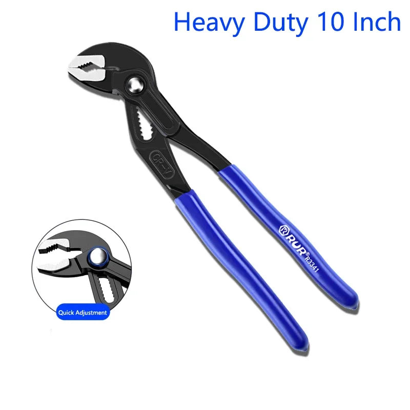 Universal Adjustable Pipe Wrenches Large Opening Pliers for 8/10/12 Inch Water Pump Pliers Bathroom Wrench Plumbing Pipe Wrench