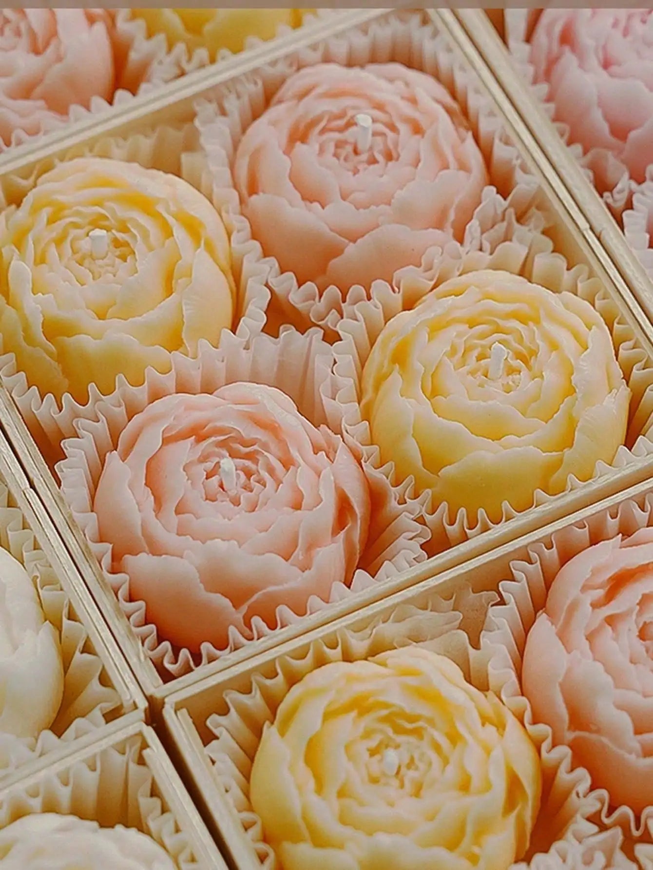 Premium Rose Scented Soy Candles For Elegant Home Decor