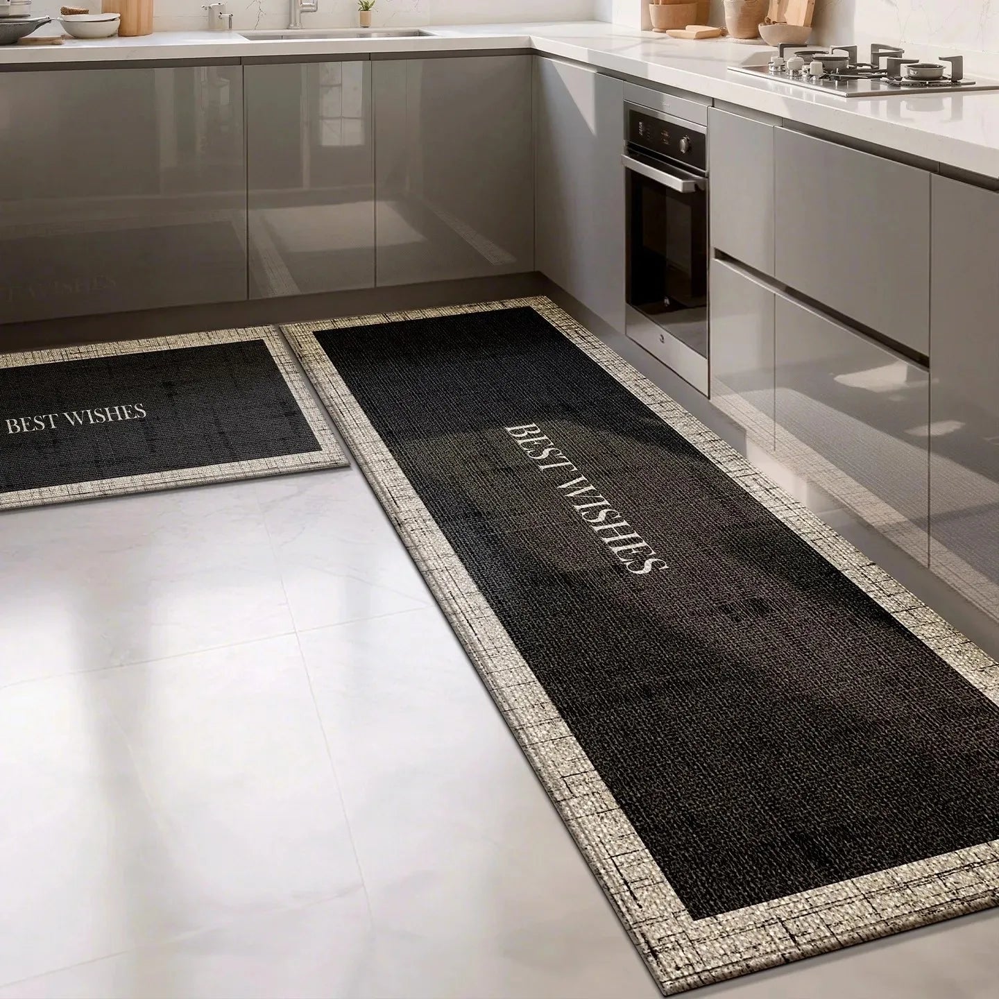 Kitchen Floor Mat Absorbent Foot Mats Runner Rug Home Decoration Rugs Non-slip Carpet Alfombra De Cocina שטיח למטבח