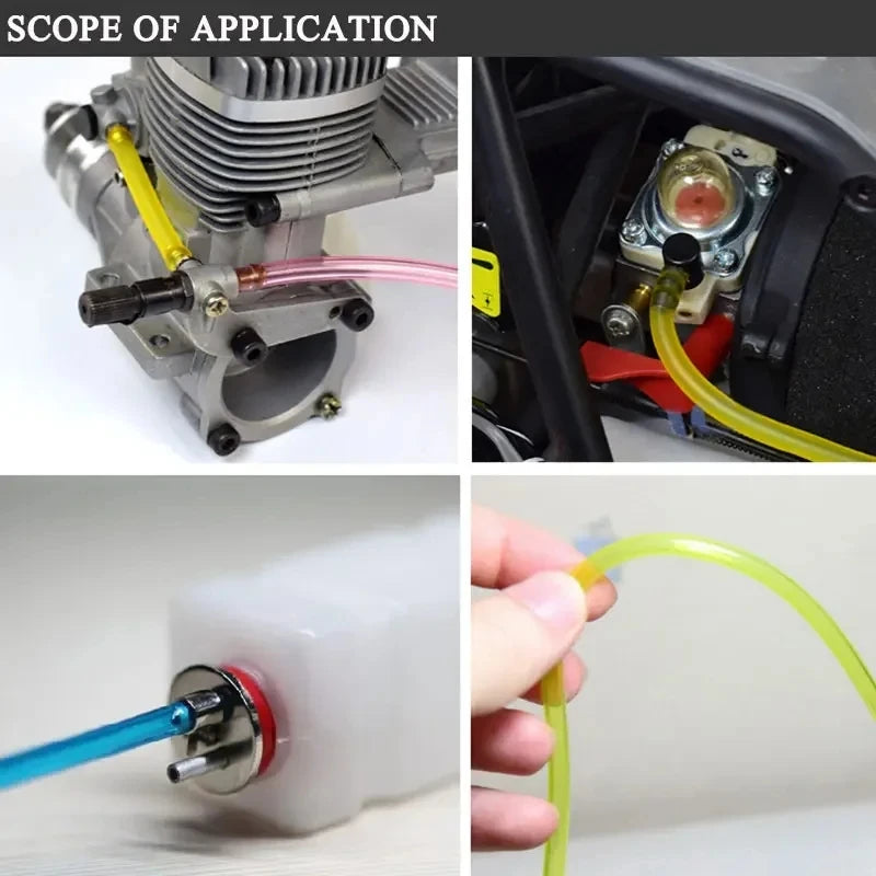Fuel Gasoline Hose Yellow Polyurethane Petrol Pipe for Motorcycle Car Oil Resistant Flexible Tube Dia 2mm 3mm 4mm 5mm 6mm 7mm