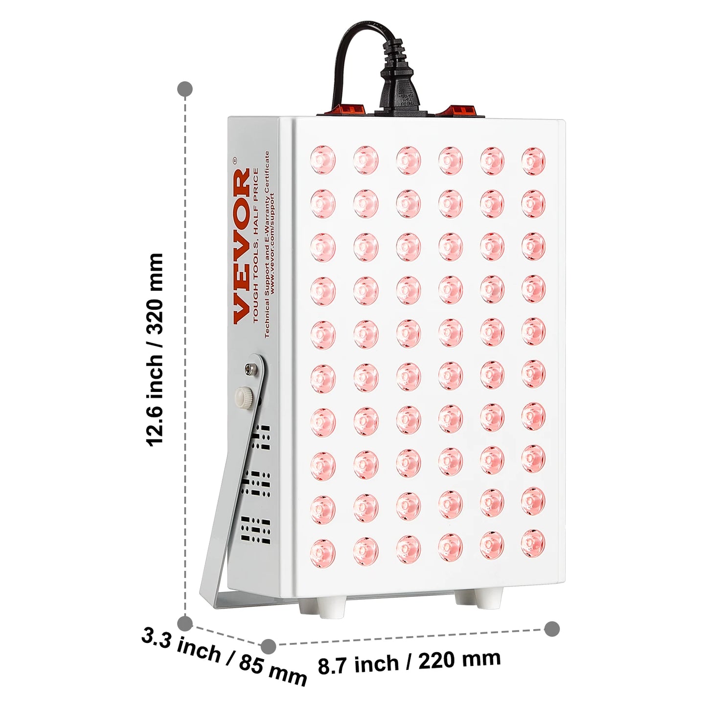 Dual LED Illumination Therapy Panel For Body And Face