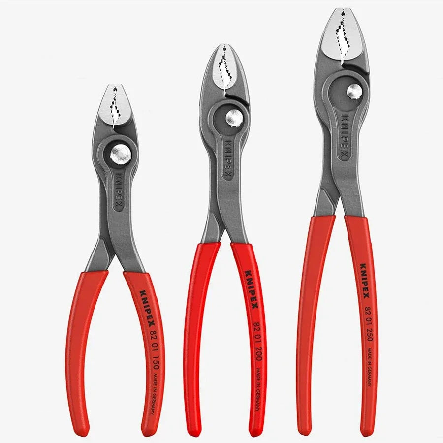 KNIPEX Twingrip Slip Joint Pliers 150/200/250 mm Water Pump Pliers Hand Tools  8201150/8201200/8201250