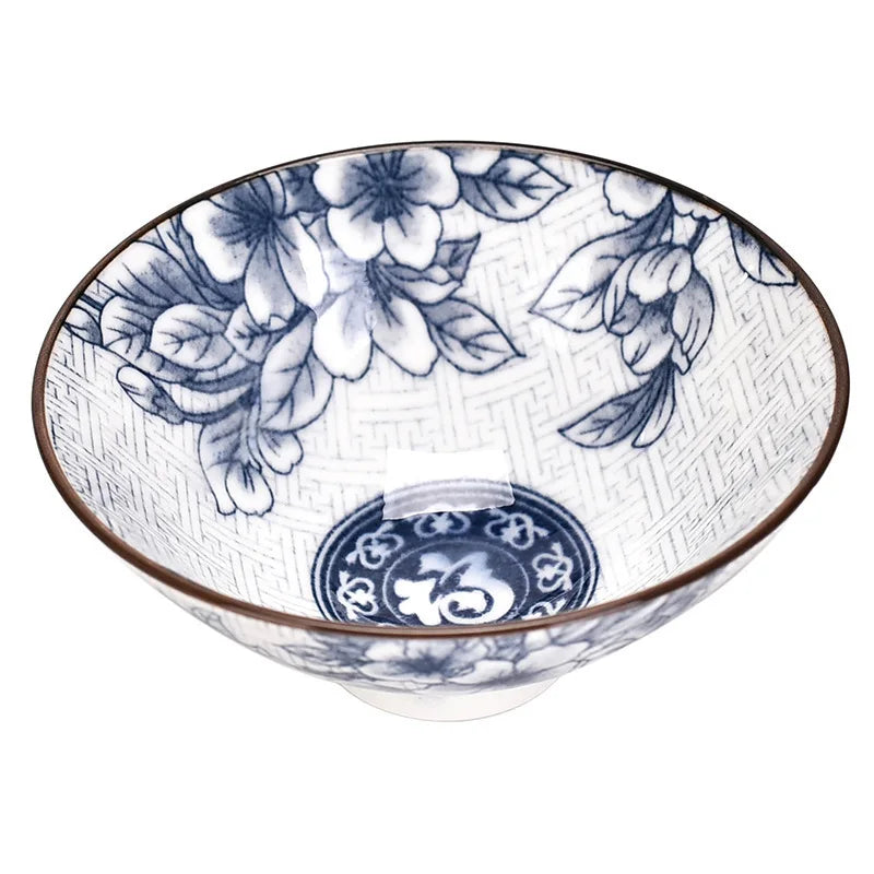 10pcs/box Blue and White Porcelain Tea Bowls Ceramic Kung Fu Small Teacups Single Master Cup with Gift Box Packaging Teaware Set