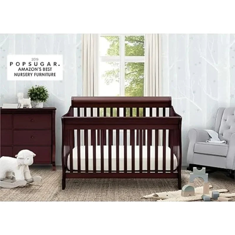 Delta Children 4-in-1 Convertible Crib for Versatile Use