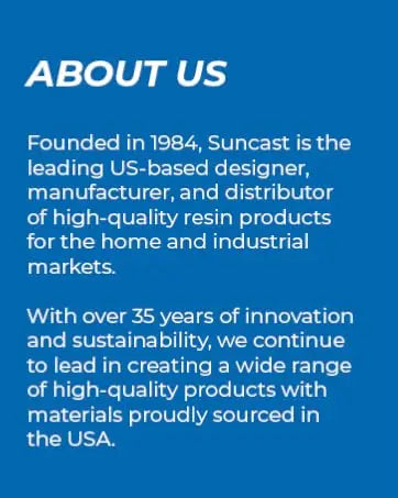 Suncast 30 Gallon Outdoor Trash Hideaway Resin Refuse Container Lid Cyberspace Concealed Waste Storage Patio Backyard Garden