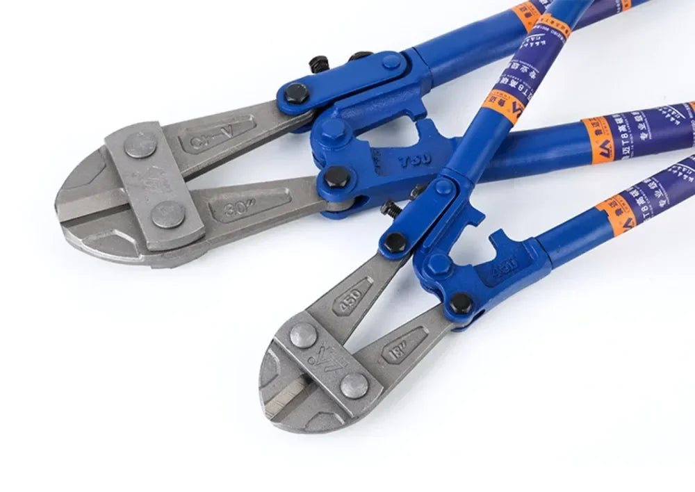 14/18 Inches Bolt Cutters Wire Cutting Pliers Multifunction Flat Nose Cut Steel Cables Clippers Heavy Duty Hand Tool