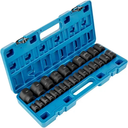 VEVOR 26 Piece Impact Socket Set IndustrialGrade CRV Sockets