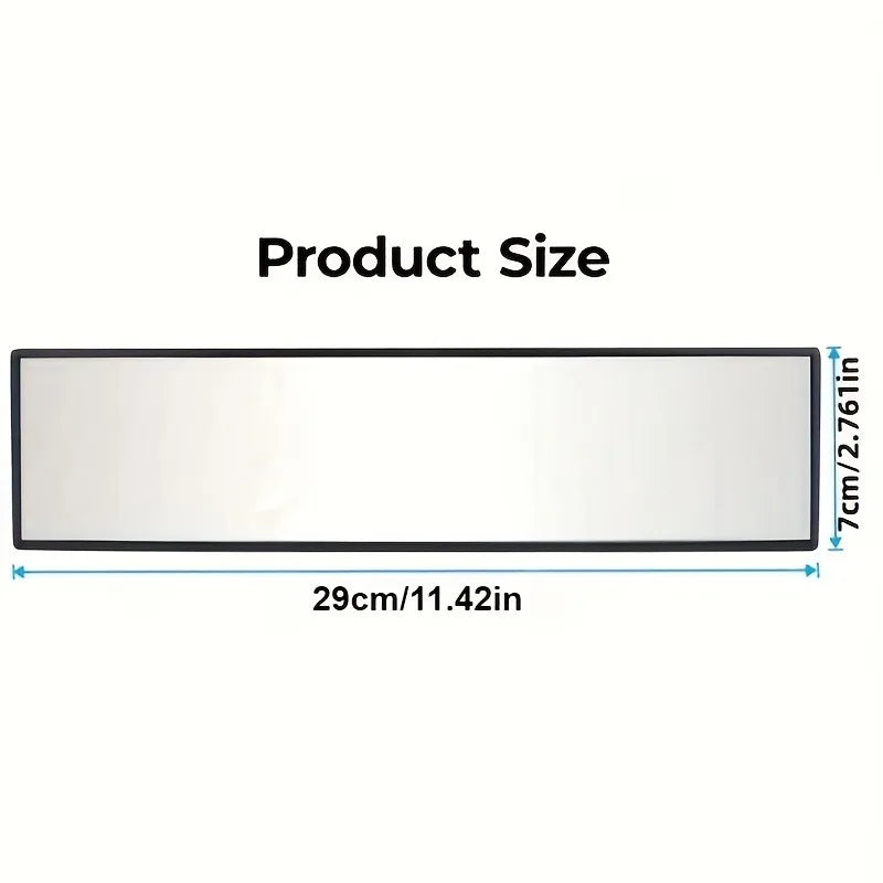 Car Baby Mirrors Interior Rear View Mirror Wide Angle Convex Rearview Mirror Anti Glare Large Vision Panoramic Auxiliary Monito