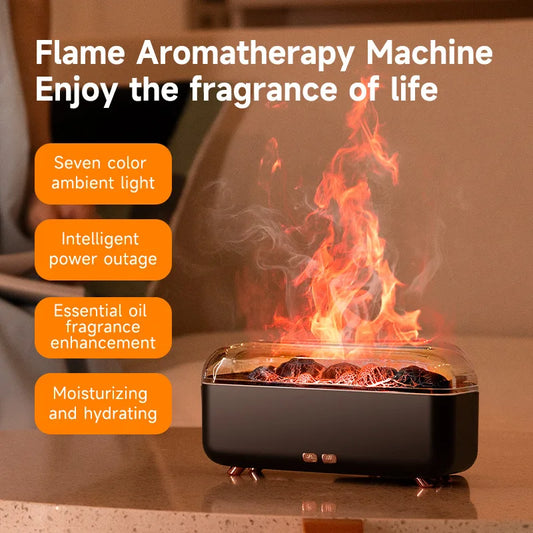 Volcanic Lava Essential Oil Diffuser USB Humidifier
