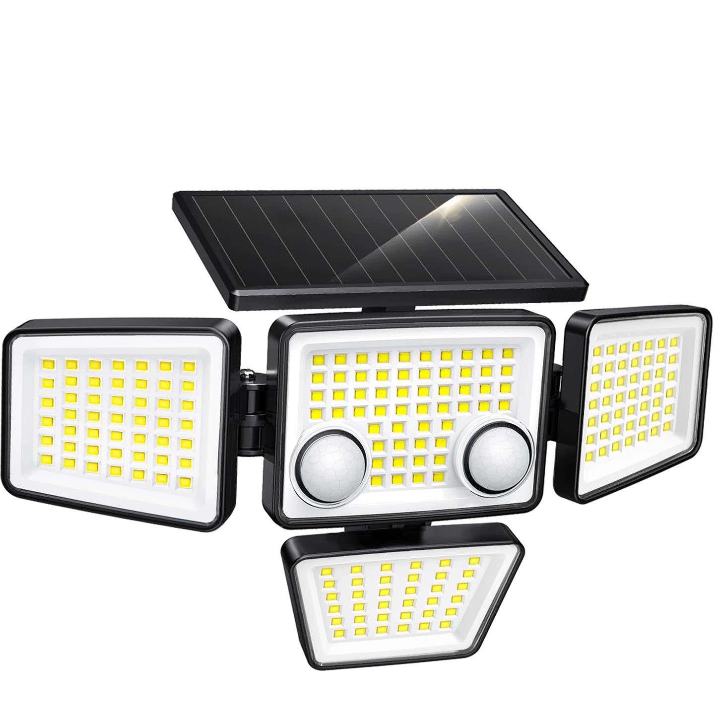 Solar Outdoor Lights - 3000LM 188 LED Motion Sensor Flood Lights