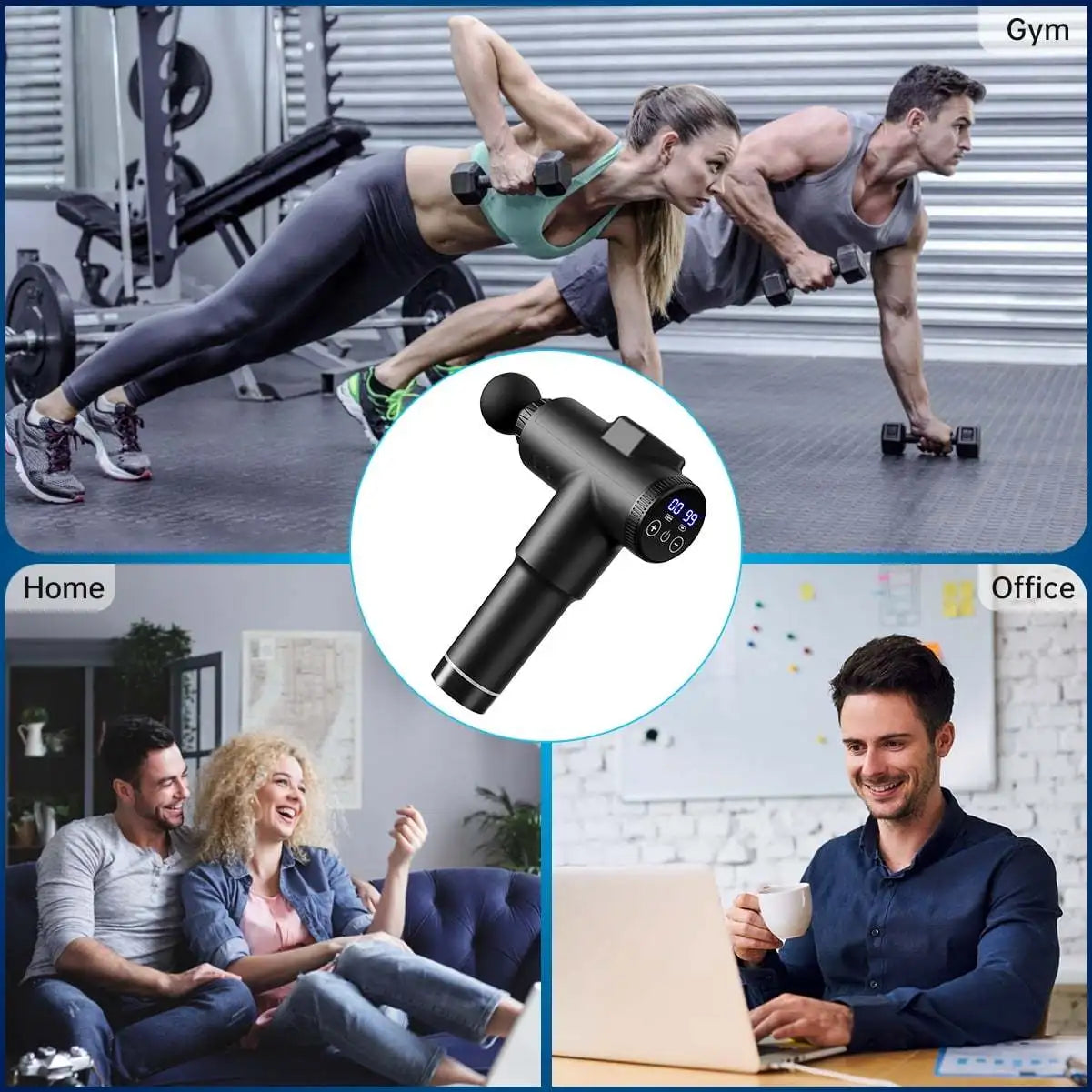 99 Speed Deep Muscle Massage Gun With Carrying Case