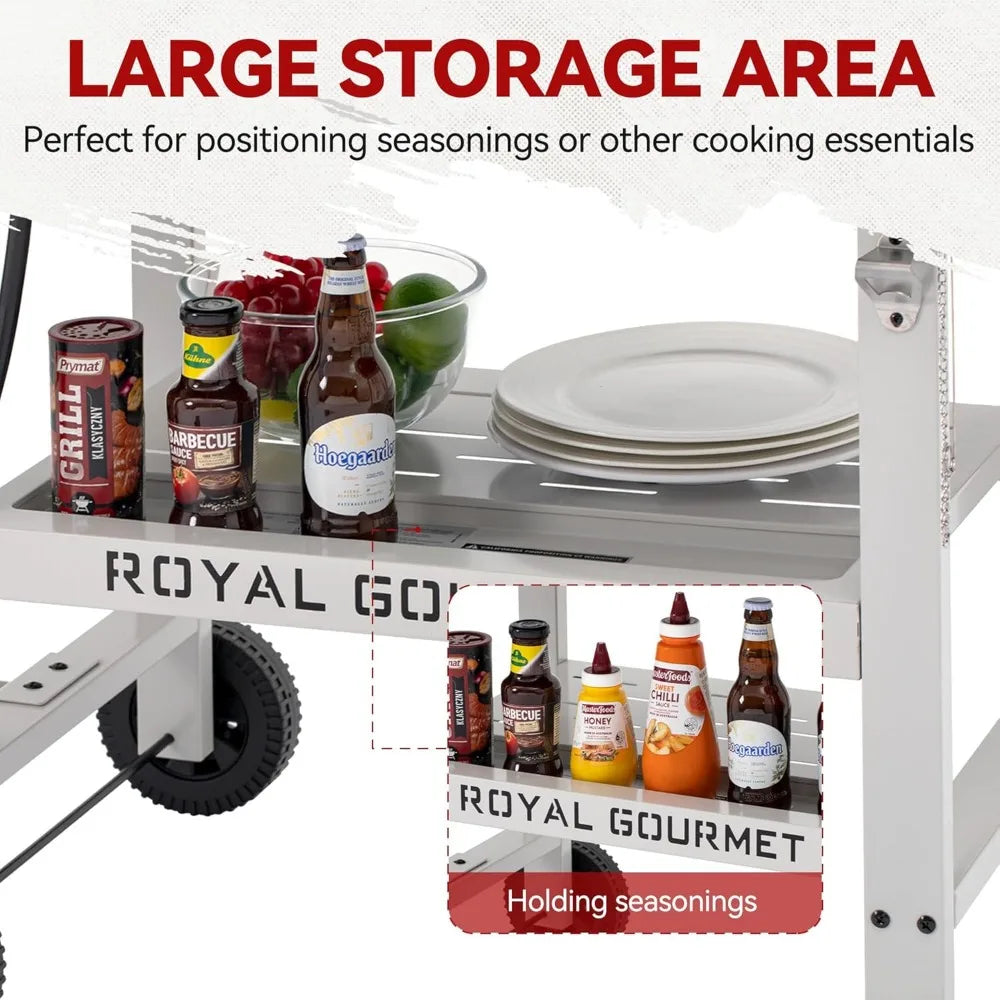 3 Burner Propane Gas Griddle with Foldable Side Tables 28 Inch Flat Top Grill with 492 Square Inch Cooking Area for Outdoor Grilling