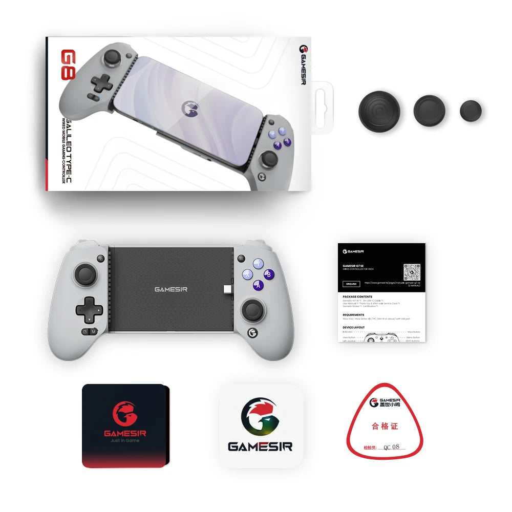 GameSir G8 Galileo Mobile Game Controller Hall Effect Joystick