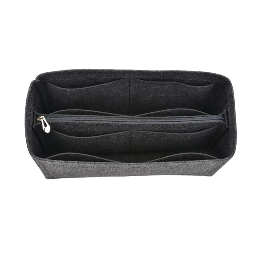 Felt Bag Insert Liner Lightweight Organizer Pouch For Handbags