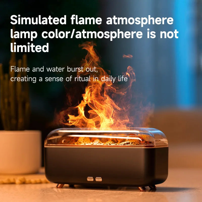 Volcanic Lava Essential Oil Diffuser USB Humidifier For Home