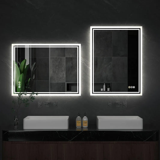 LUVODI Illuminate LED Backlight Bathroom Mirror Frameless