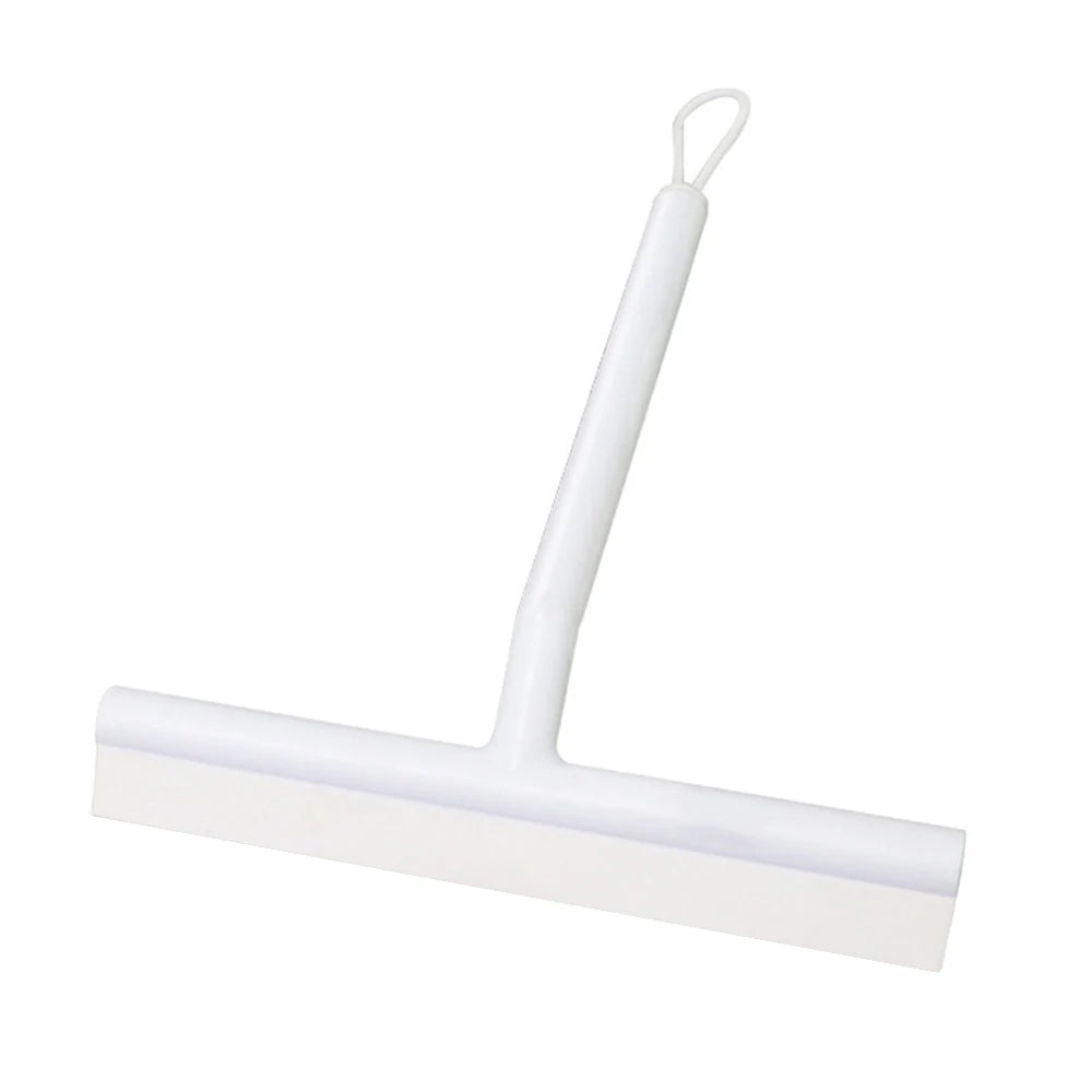 New Shower Squeegee Glass Wiper Scraper Shower Squeegee Cleaner With Silicone Holder Bathroom Mirror Scraper Glass Cleaning