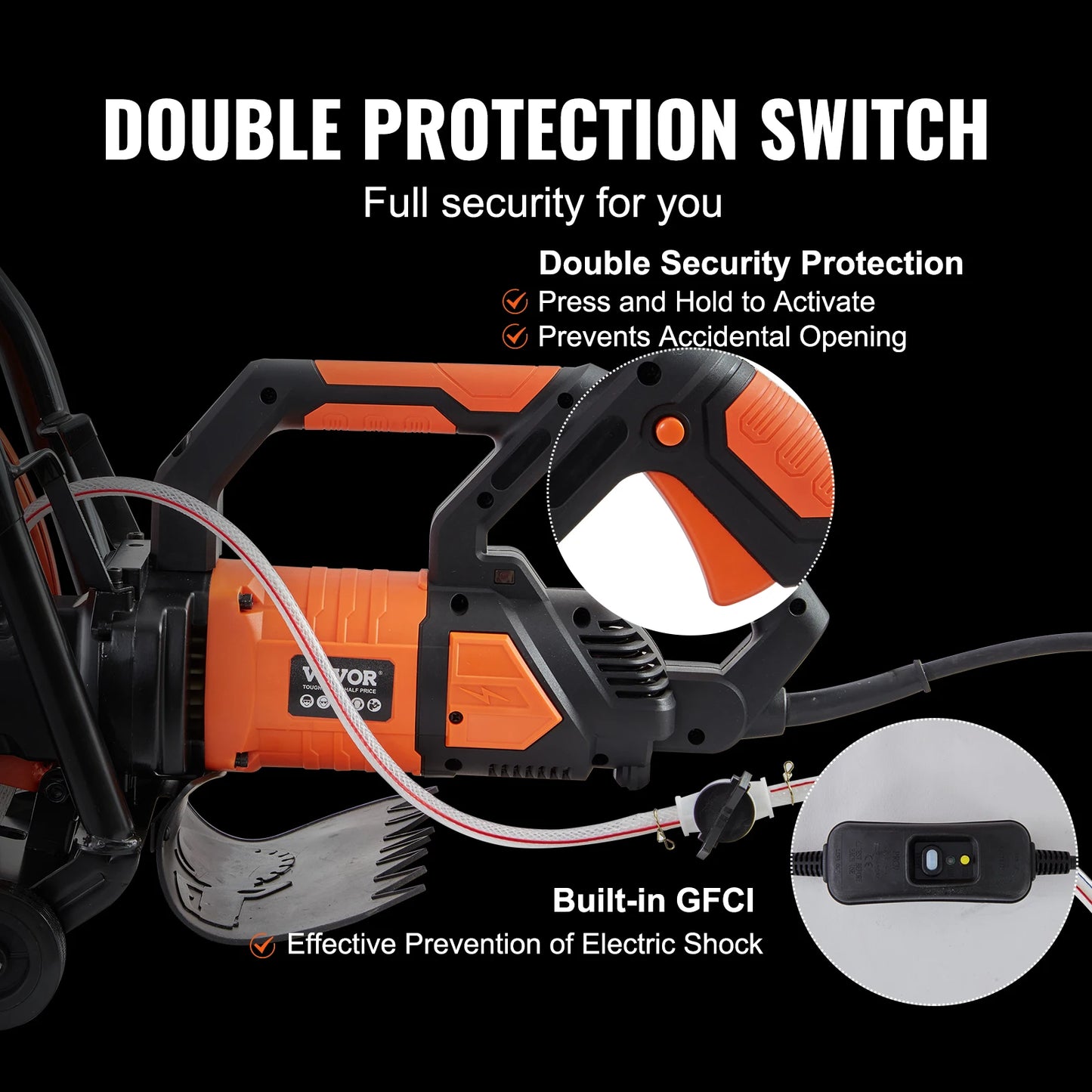 Electric Concrete Saw With Wet Disk Saw For Precision