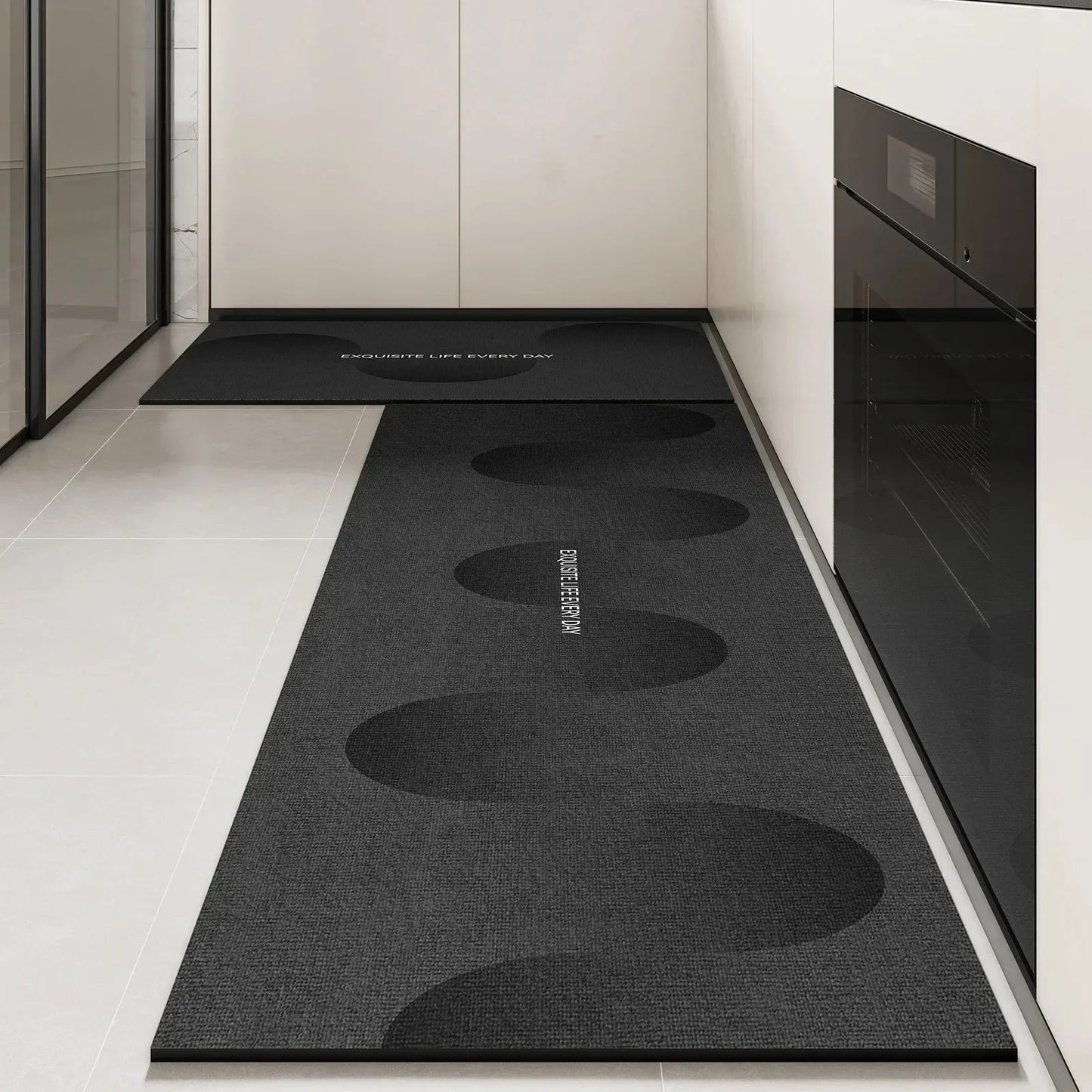 Kitchen Floor Mat Absorbent Non-slip Carpet Diatom Mud Long Foot Mats Minimalist Style Home Decoration Rug for Bathroom 주방 카펫