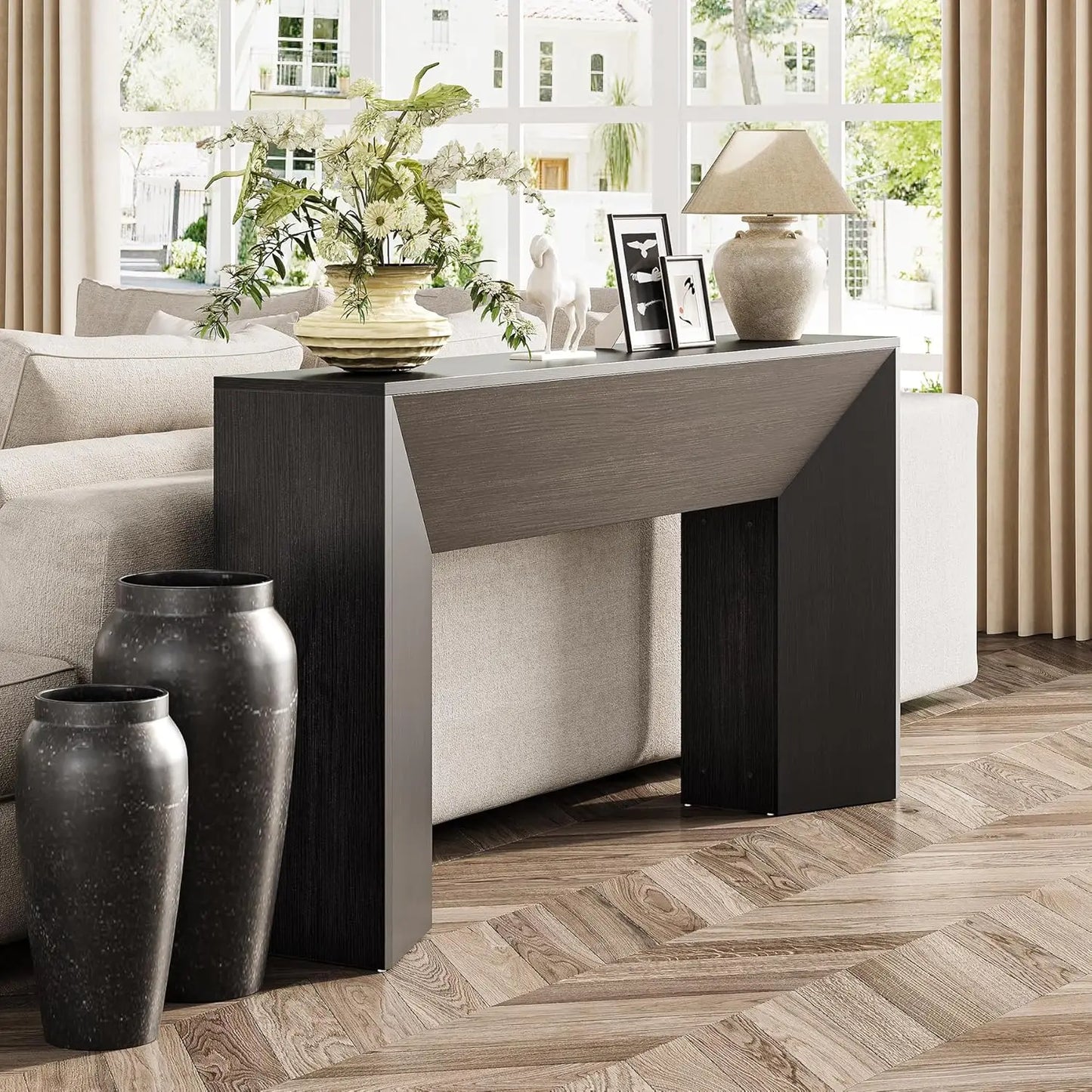 LITTLE TREE Modern Console Table For Living Room Hallway