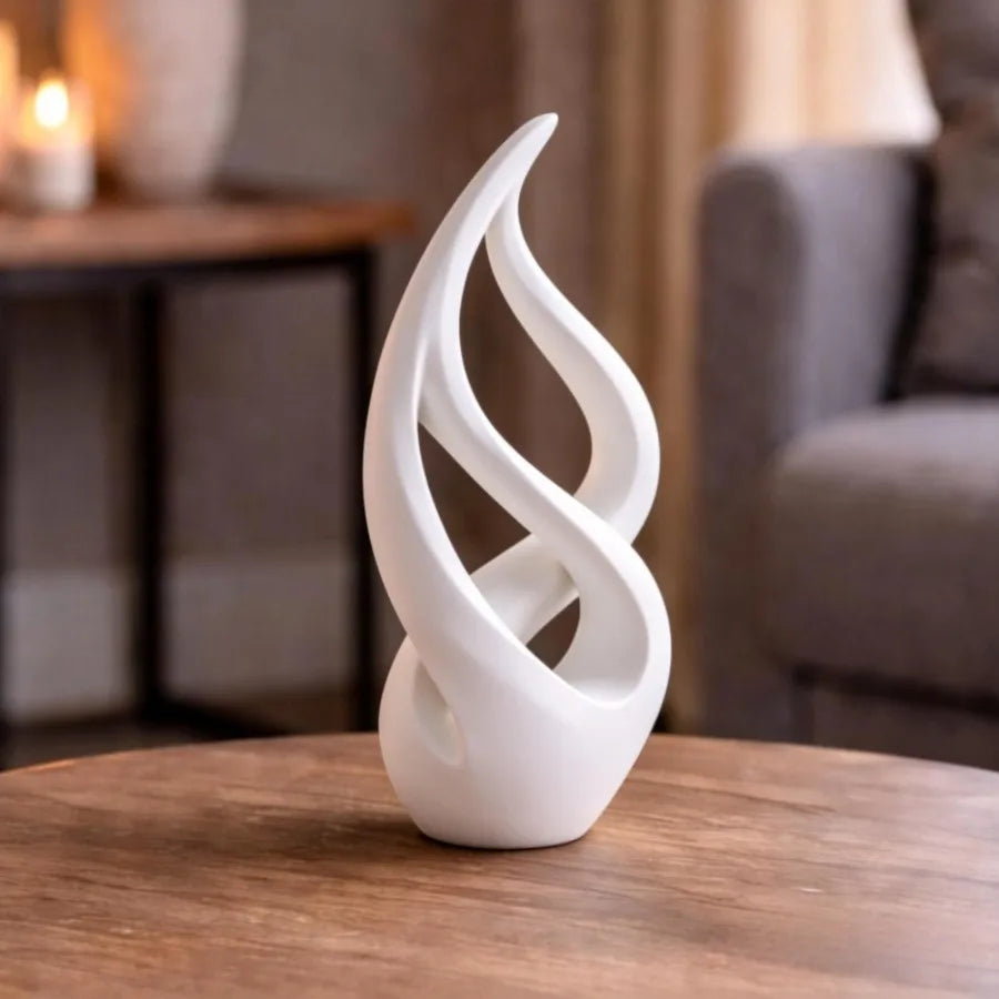 Elegant Abstract Modern Sculpture For Contemporary Home Decor