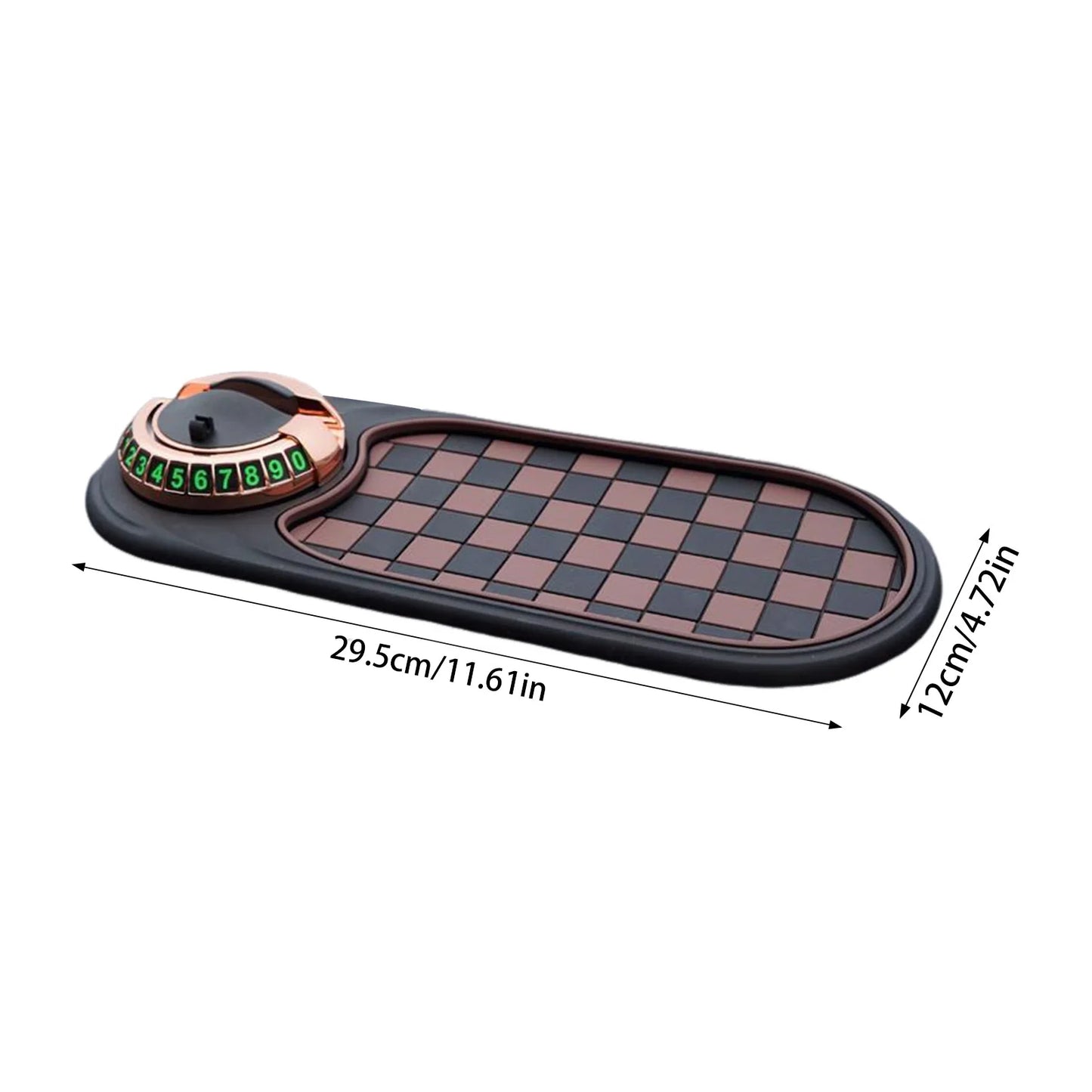 Car Anti-Slip Mat Auto Phone Holder Adjustable Phone Holder with Inner Spring for Phones Keys Gadgets Small Items