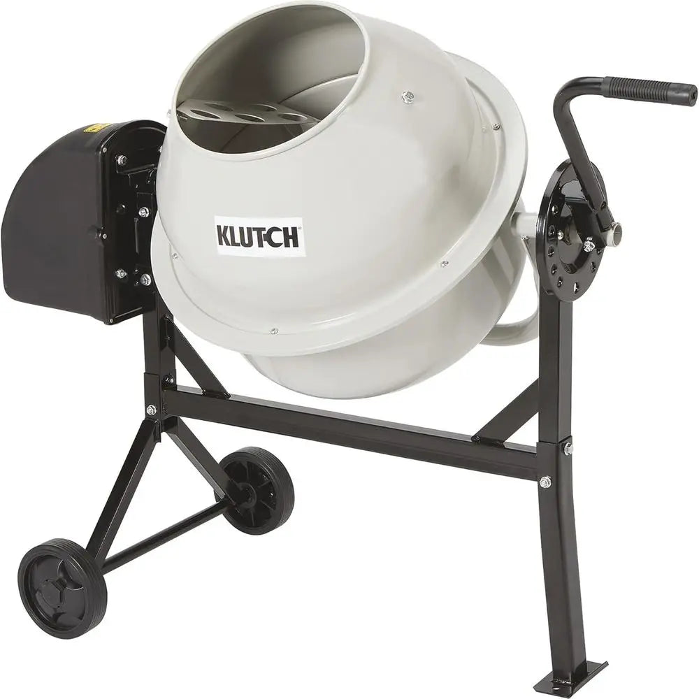 Electric Cement Mixer, 2.25 Cubic Ft. Drum